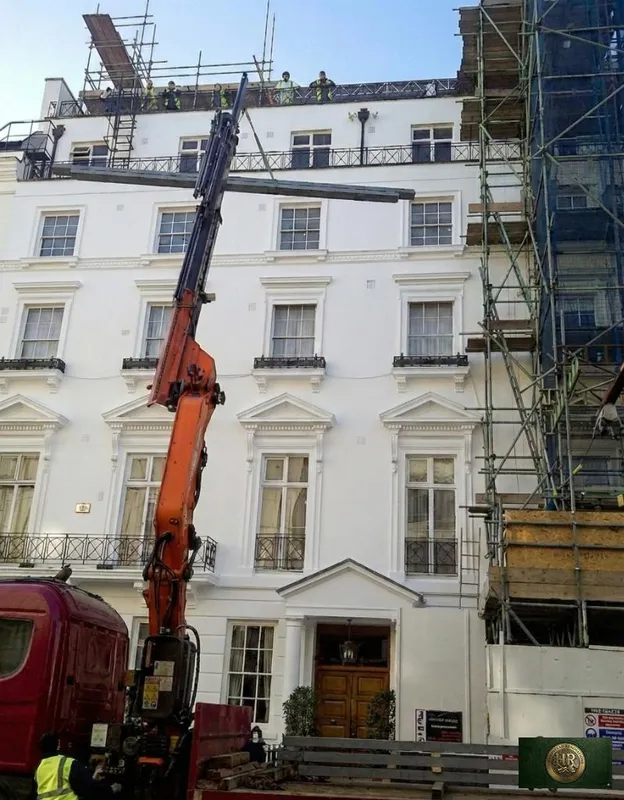 6–10 Carlton Lodge Belgravia SW1X — penthouse duplex refurbishment