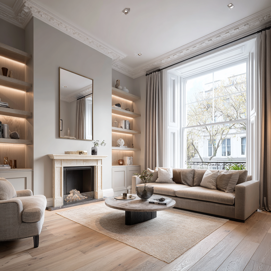 55 Ebury Rd Westminster SW1W apartment refurbishment