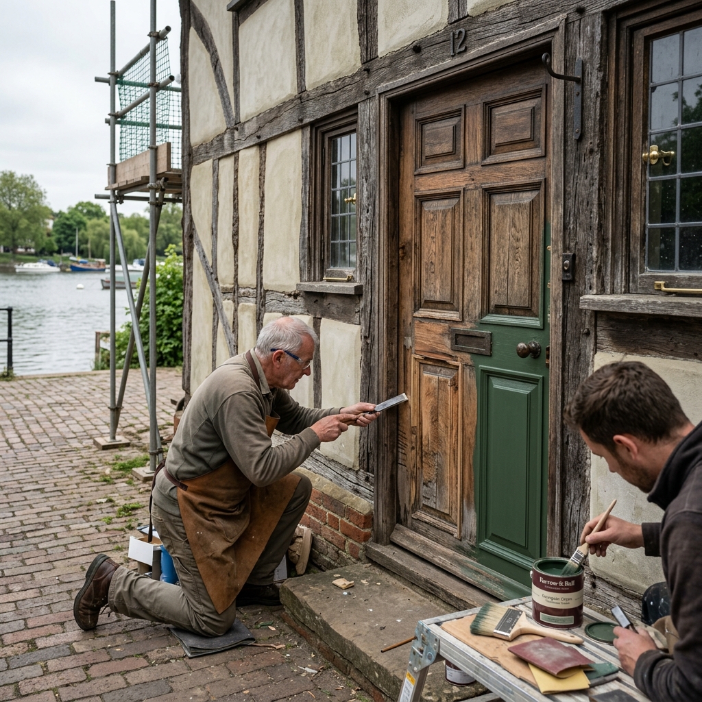 Luxury heritage restoration in barnes