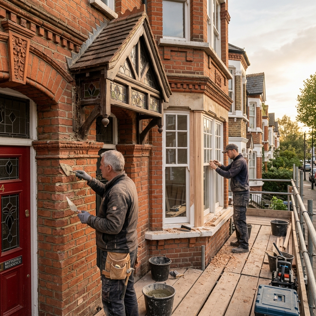 Luxury heritage restoration in battersea