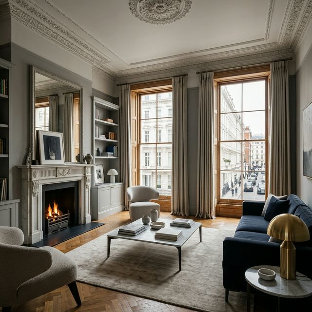 Luxury heritage restoration in covent garden