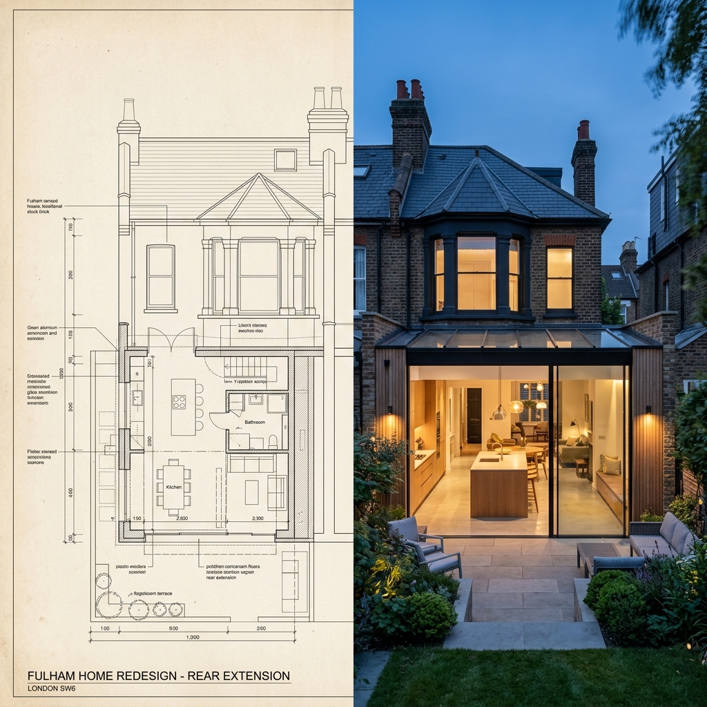 Luxury architecture design in fulham