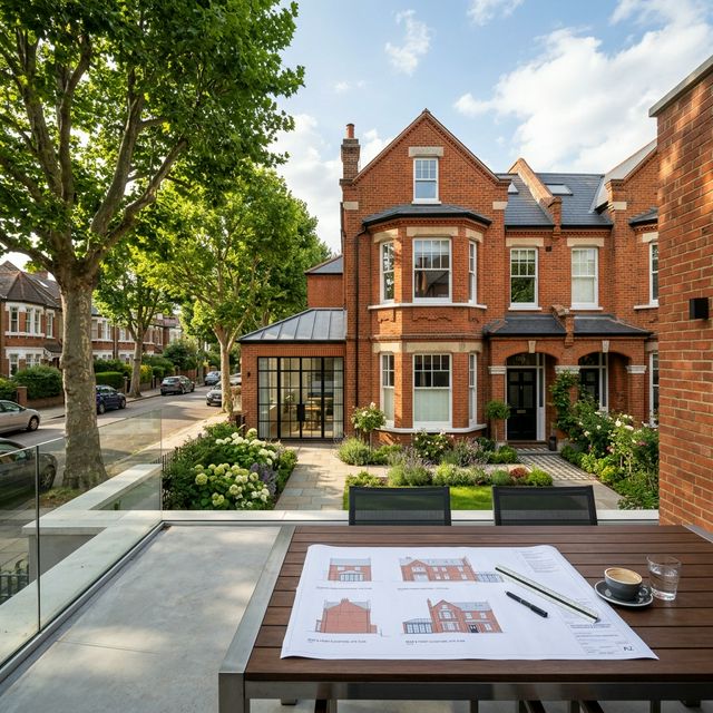 Luxury architecture design in golders green