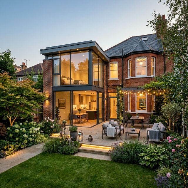 Luxury house extensions in golders green