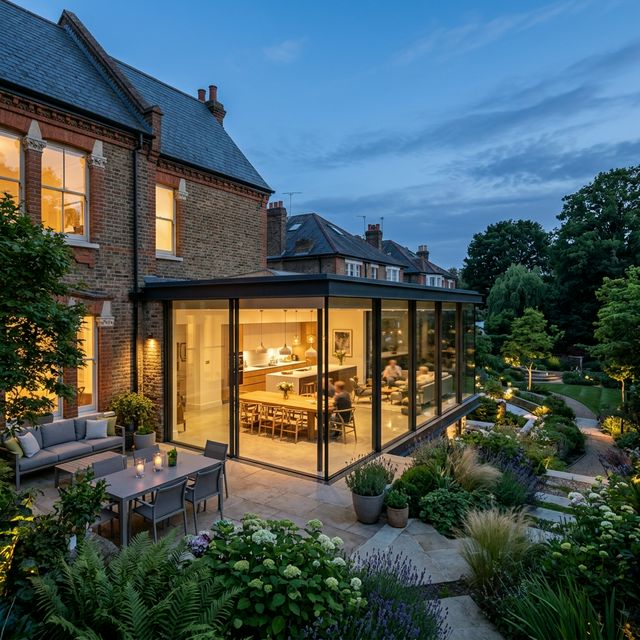 Luxury rear extensions in highgate