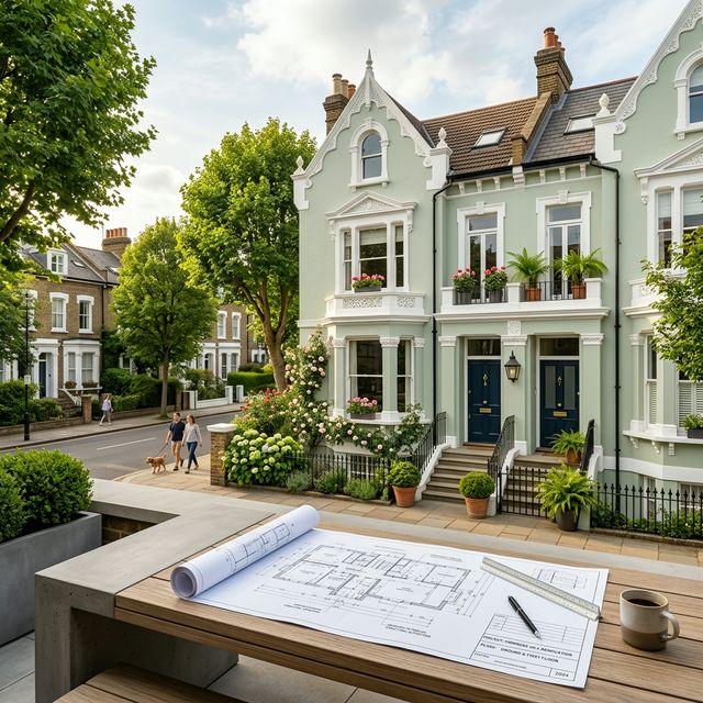 Luxury architecture design in primrose hill