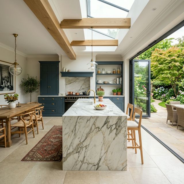 Luxury kitchen renovation in primrose hill