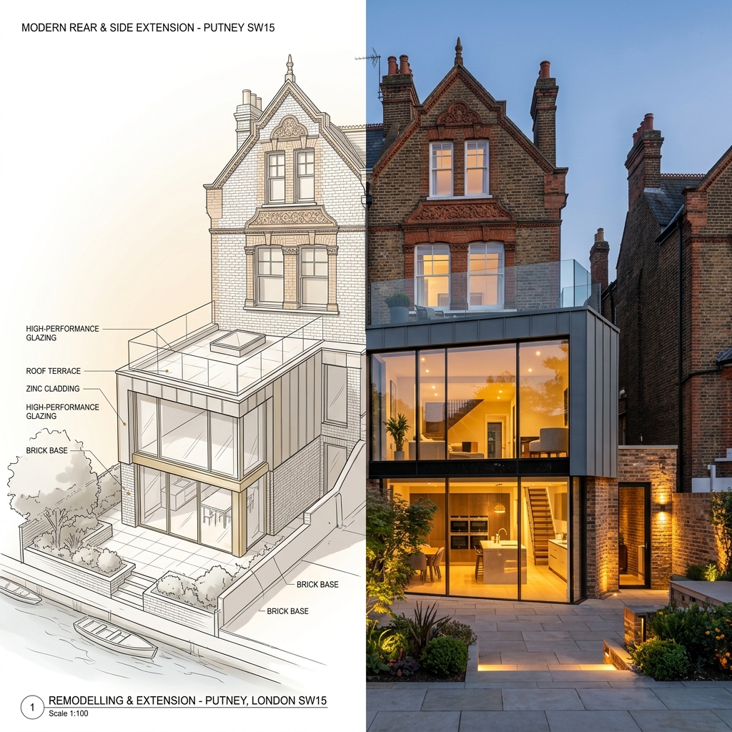 Luxury architecture design in putney