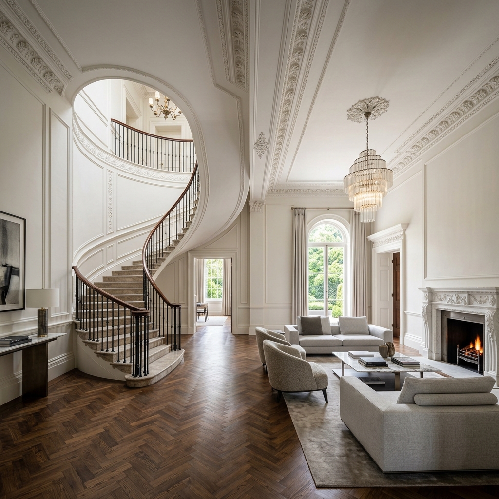 Luxury listed building renovation in richmond