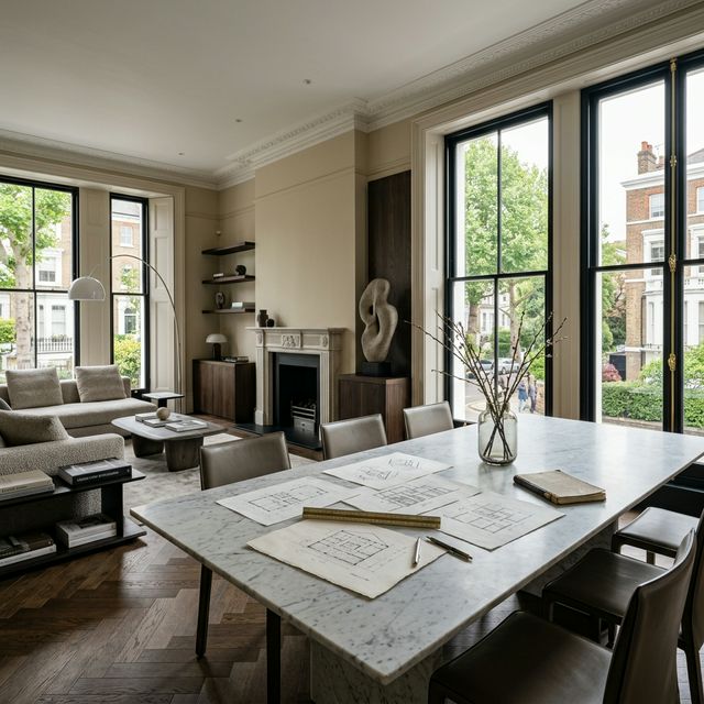 Luxury architecture design in st johns wood