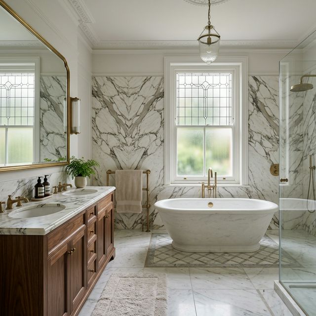 Luxury family bathroom in st johns wood