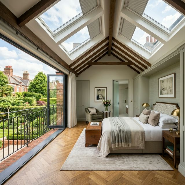 Luxury velux loft conversion in wandsworth town
